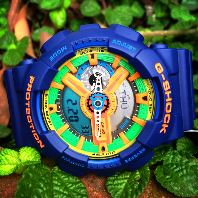 Ga-110fc-2แท้ล้าน% เครื่องศูนย์cmg รับประกันเซ็นทรัล1ปี