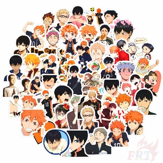 50Pcs/Set ❉ Haikyuu!! Series 05 - Anime สติ๊กเกอร์ ❉ Shoyo Hinata Tobio Kageyama Kei Tsukishima Yu Nishinoya Kozume Kenma DIY Fashion Mixed Waterproof Doodle Decals สติ๊กเกอร์