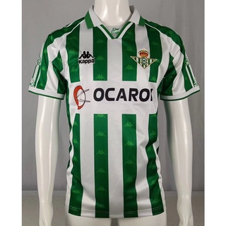 เสื้อกีฬาแขนสั้น ลายทีมฟุตบอล Betis jersey 95-96 คุณภาพสูง AAA ไซซ์ S-XXL