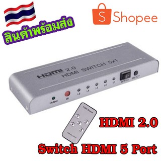 HDMI V2.0 SWITCH 5×1 Model HDSW5-V2.0