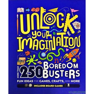 (NEW) หนังสือภาษาอังกฤษ UNLOCK YOUR IMAGINATION: MORE THAN 250 BOREDOM BUSTERS