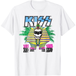 เสื้อยืดผ้าฝ้ายพรีเมี่ยม เสื้อยืด พิมพ์ลาย Kiss Hot in the Shade Tour สําหรับผู้ใหญ่