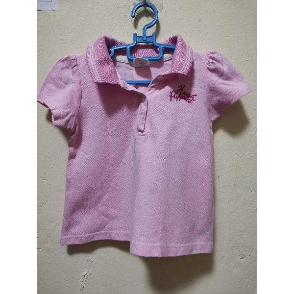HUSH PUPPIES ️ ️ ️ preloved girl shirt hush puppy budak perempuan