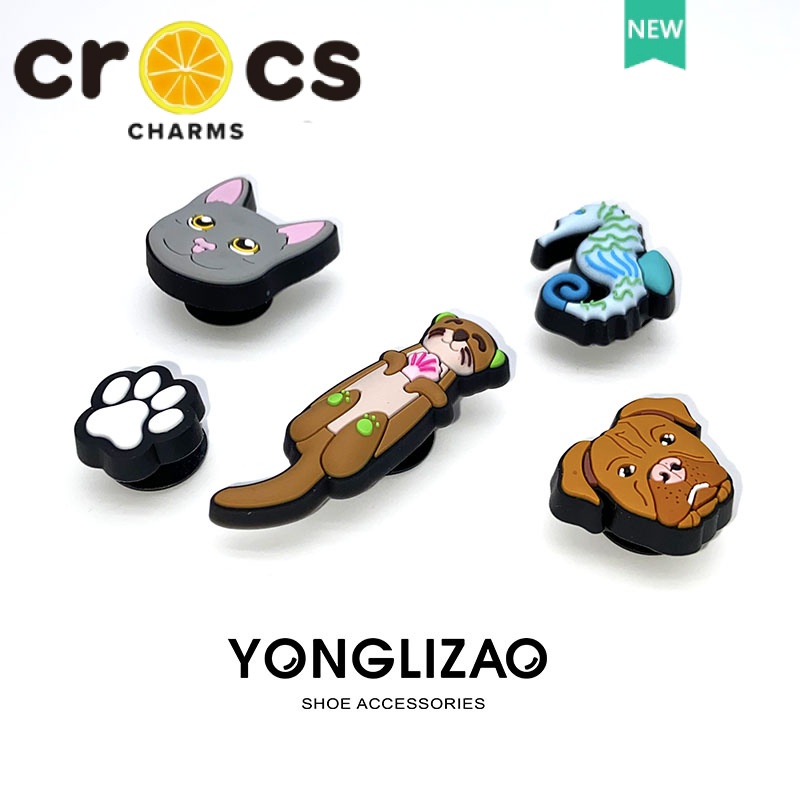 JIBBITZ cross charms ตัวติดรองเท้า AnimalWorld ตัวติดรองเท้า cross