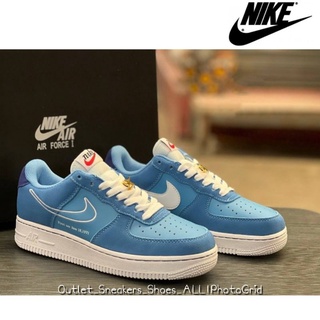 รองเท้า Nike Air Force 1 07 "First Use" University Blue ส่งฟรี