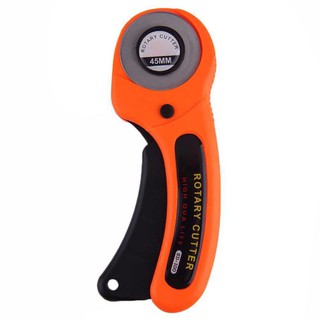 คัตเตอร์ โรตารี่ วงกลม ตัดผ้า หนัง กระดาษ Rotary Cutter 45 mm