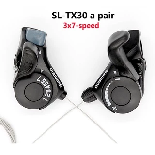 Shimano Tourney SL TX30 คันเกียร์จักรยาน 6s 7s 18s 21s ความเร็ว SL-TX30 Shifters รวมสายเกียร์ด้านใน