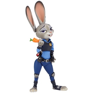 Figure Complex Movie Revo Series 008 Judy Hopps Zootopia ซูโทเปีย จูดี้ ฮอปส์ โมเดล Disney ดีสนีย์ ดิสนีย์ ฟิกเกอร์แท้