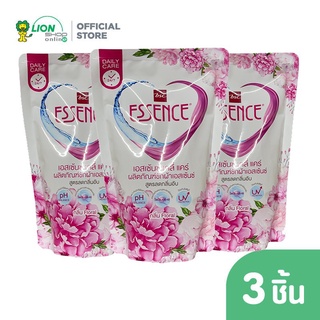 Essence เอสเซ้นซ์ ผลิตภัณฑ์ซักผ้า กลิ่น Floral ( สีชมพู ) ชนิดเติม 400 มล. แพ็ค 3 ถุง (8850002906471)