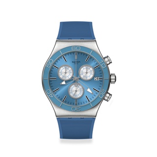 Swatch นาฬิกาผู้ชาย BLUE IS ALL รุ่น YVS485