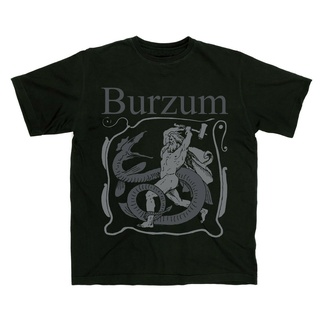 เสื้อยืด พิมพ์ลาย 1Burzum Cd Lgo Serpent Slayer Xl Det Som Hvis Filosofem Aske Christmas Merry Party สําหรับผู้ชาย