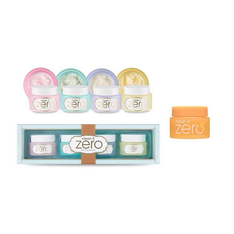 Banila Co Clean It Zero Cleansing Balm 7ml, 25ml (Original, Anastatica,Nourishing, Revitalizing, Purifying, Brightening) – โปรปัง