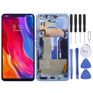 Xiaomi อะไหล่หน้าจอ LCD และดิจิไทเซอร์ แบบเต็ม พร้อมกรอบ สําหรับ Xiaomi Mi 8 SE