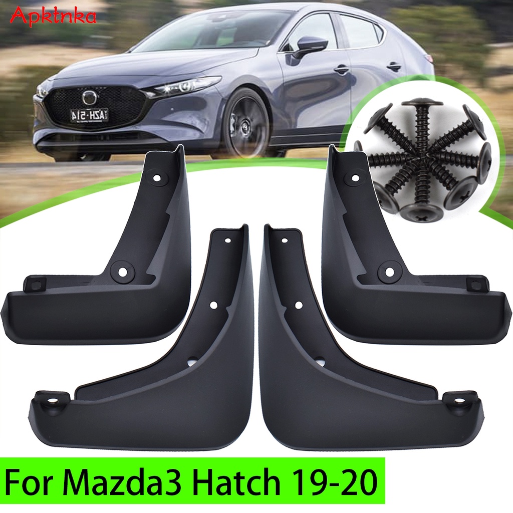 Mazda 4x4 บังโคลนหน้า หลัง สําหรับ บังโคลนรถยนต์ บริเวณล้อรถยนต์ เหมาะสำหรับ Mazda 3 Mazda3 BP 2019 2020