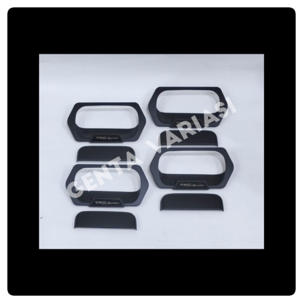 แพ็คเกจมือเปิดประตูด้านนอกสําหรับ Avanza VVTI 2008 - 2011 สีดํา