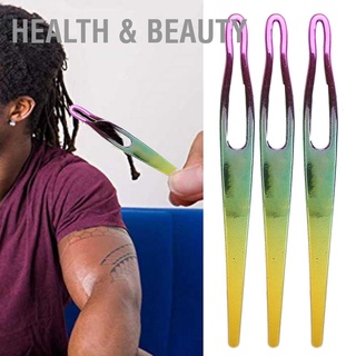 Health &amp; Beauty เข็มตะขอถักโครเชต์ Dreadlocks หลากสี สําหรับถักเปีย 3 ชิ้น