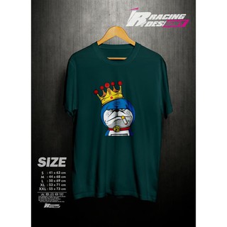 เสื้อยืดลำลองเสื้อยืด พิมพ์ลาย King Doraemon Distro -D2KS to4XL