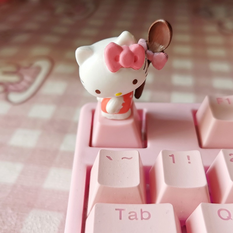 ปุ่มกดคีย์บอร์ด ลายการ์ตูน Cinnamoroll kittycat ESC แฮนด์เมด