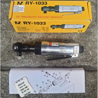 ด้ามฟรีลม RY  3/8" (RY-1033)