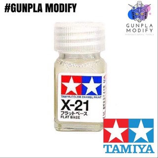 TAMIYA X21 เคลียร์ด้านสูตรน้ำมัน Enamel 10 ml