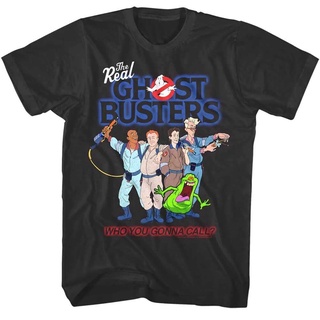 [COD]เสื้อยืด พิมพ์ลายมังงะ Squad Who You Gonna Call Slimer Winston Egon เข้ากับทุกการแต่งกาย แฟชั่นทันสมัย