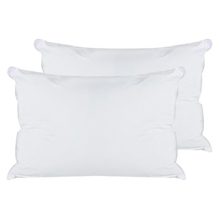 Pillow PILLOW VACUUM 1 GET 1 DUNLOPILLO Bolster pillow Bedroom bedding หมอนหนุน หมอนหนุนสุญญากาศ DUNLOPILLO 1 แถม 1 หมอน