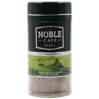 โนเบิลคาเฟ่บราซิลกาแฟสำเร็จรูป 100กรัม Noble Cafe Brazil Instant Coffee 100g.