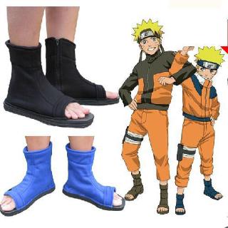 HOT# Japanese Anime Naruto: Shinobi / Ninja Shoes Uchiha Sasuke Cosplay Costume Halloween Show Party Prop High Quality