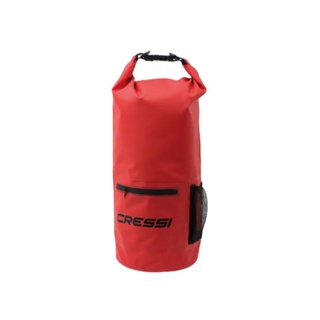 CRESSI DRY BAG RED WITH ZIP 10LT