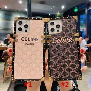 For iPhone 13 12 Mini 11 Pro Max X XS MAX XR 6 6S 7 8 Plus Fashion Couple Square Phone Case