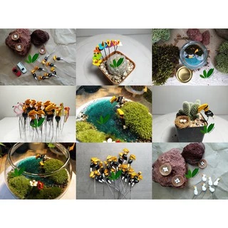 ตุ๊กตาจิ๋ว ตกแต่งสวนขวด สวนถาด ตัวละ 10-12 ฿ เลื่อนดูในตัวเลือกสินค้า