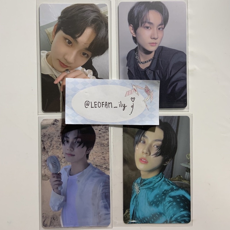 ดีลพร้อมส่ง✨จองวอน dusk เท้าคาง เสื้อดำ lucky draw m2u sw answer d:a d:d dilemma scylla jungwon enhy