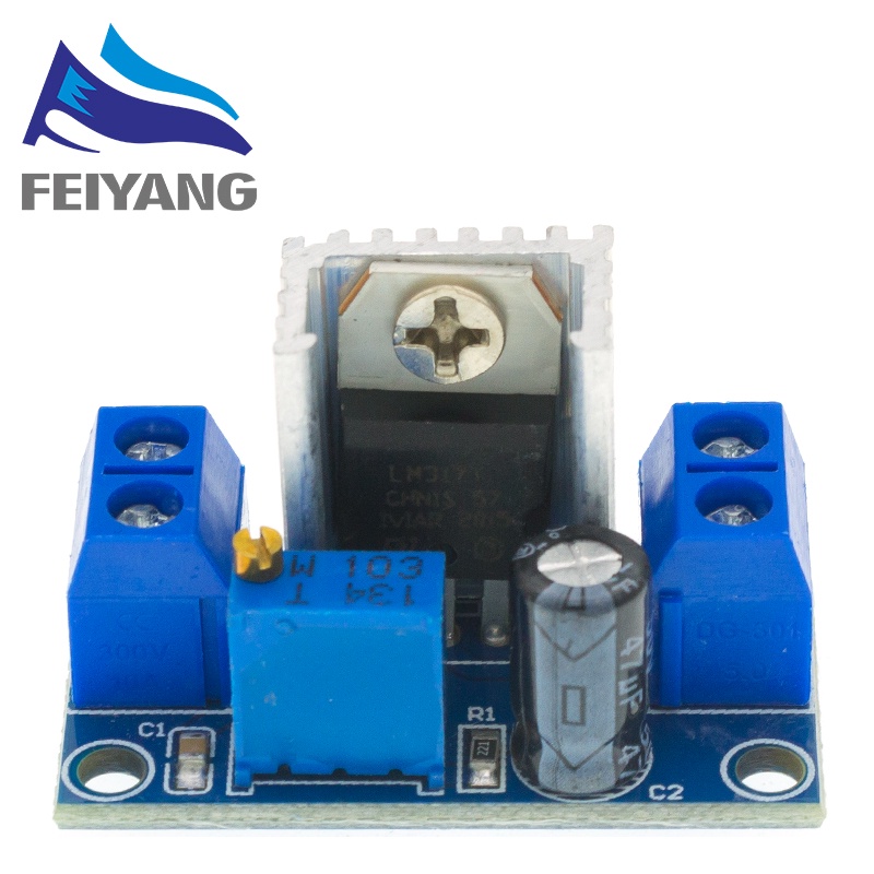 Lm317 DC-DC Power Supply Converter โมดูลบอร์ด 4.2-40V ถึง 1.2-37V ปรับได้