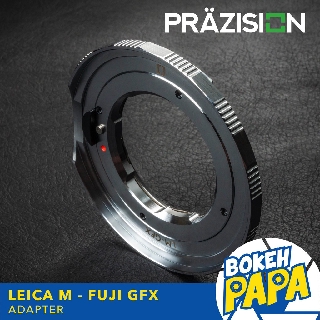 เมาท์แปลง LM-GFX ยี่ห้อ PRAZISION ( Lens mount adapter Leica M For Fuji GF X ) ( LM / GFX / 50R / 50S / GFX100 )