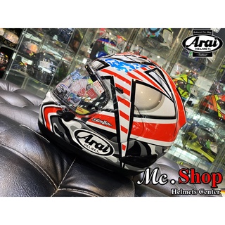 หมวกกันน็อค ARAI RX-7V EVO NICKY HAYDEN LAGUNA 2019