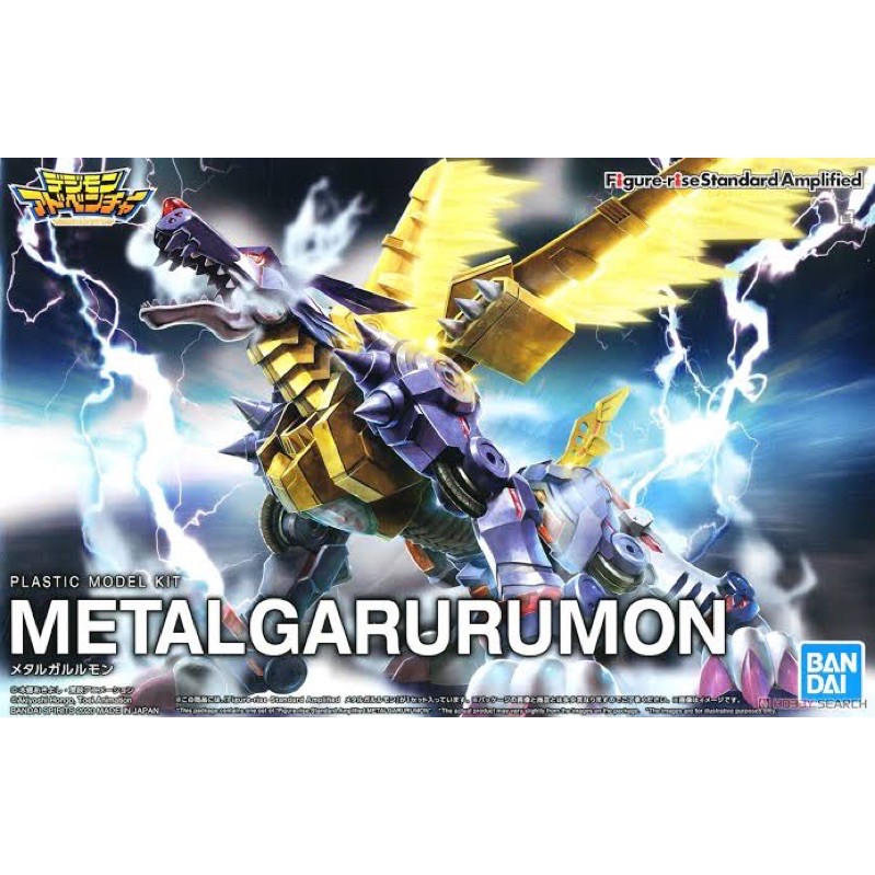 Figure-rise Standard Metal Garurumon Amplified Digimon