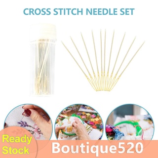 Bou 10pcs/Lot Embroidery Needle Set Knitting Craft DIY Sewing Cross Stitch Kits