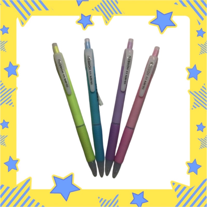 (ส่งเร็ว😍) ปากกาลูกลื่น HOWEDU 5676 0.5mm เอ็ดดู หมึกน้ำเงิน กล่อง/50ด้าม