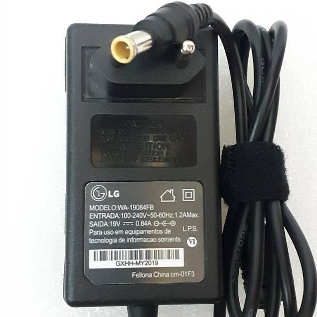 LG LCD LED Monitor Adapter 19V 0.8A