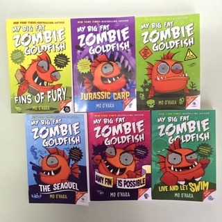 หนังสือชุด My Big Fat Zombie Goldfish 6 เล่ม วรรณกรรมเยาวชน ภาษาอังกฤษ