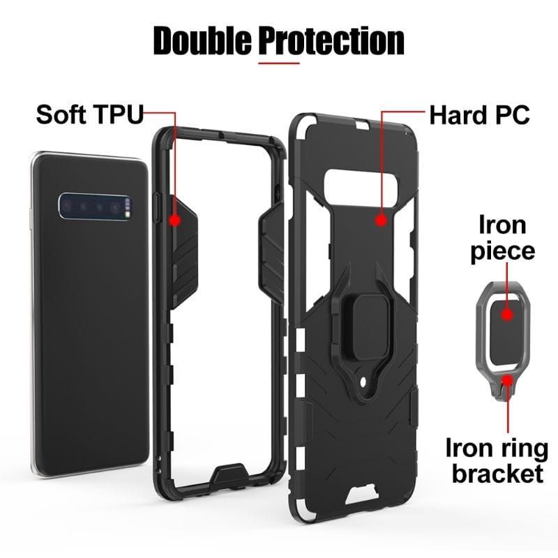 YKCS 058 กรณีหุ่นยนต์ MILITARY OPPO A52/A92 F3 F3PLUS A57 2022 A77S A16K A83 REAL ME GT MASTER 3 3PR