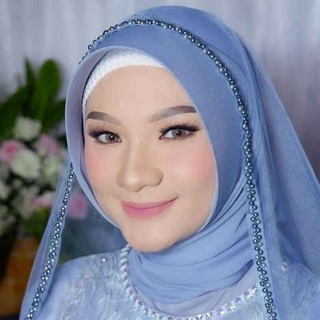 Slayer Veilเจ้าสาวMantenงานแต่งงานแฟชั่นอุปกรณ์เสริมชุดมุสลิมสําเร็จการศึกษาHijab akad manten Veilผู้หญิงMother-in-Lawหมั้นส่งเลื่อมธรรมดาลูกปัดมุกใหม่คุณภาพพรีเมี่ยมสวยเมื่อเพิ่มด้วยเข็มกลัด