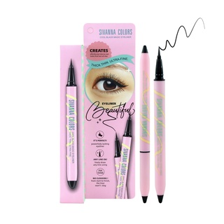 SIVANNA COLORS Cool Black Magic Eyeliner –  HF9010