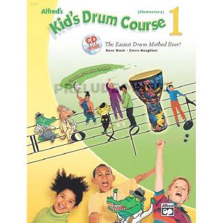 (โค้ดINCSM2Lลด70฿) Alfreds Kids Drum Course 1 (23182)