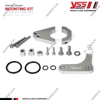 YSS ชุดขายึดกันสะบัด XMAX (Y-SD-KIT-04-13) ขายึด กันสะบัด ขาจับ กันสบัด STEERING DAMPER MOUNTING KIT