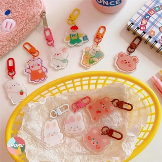 [พร้อมส่ง] Keychain พวงกุญแจมีหลากหลายลายให้เลือก BYSHOPSI