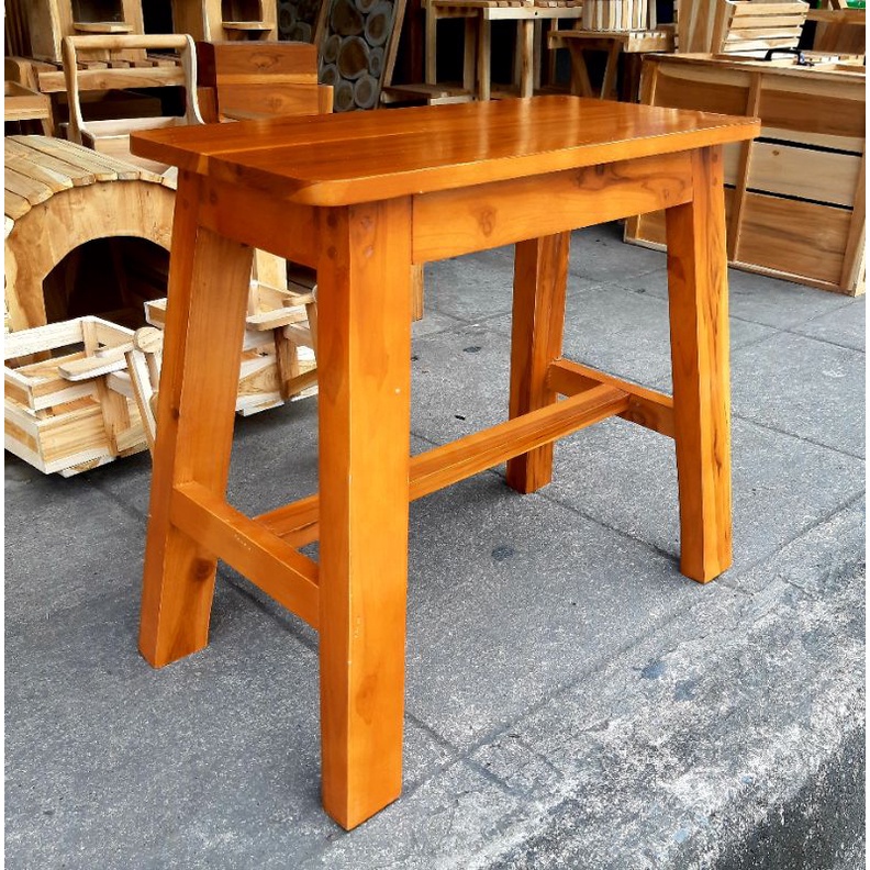 เก้าอี้โรงเตี้ยม #งานทำสี สไตล์วินเทจ ขนาด 50*46*29cm - รูปที่ 2