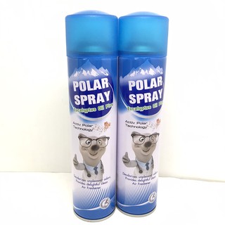 Polar Spray โพลาร์ สเปรย์ ยูคาลิปตัส แพ็ค2 ขวด บรรจุ 280 มล./ขวด