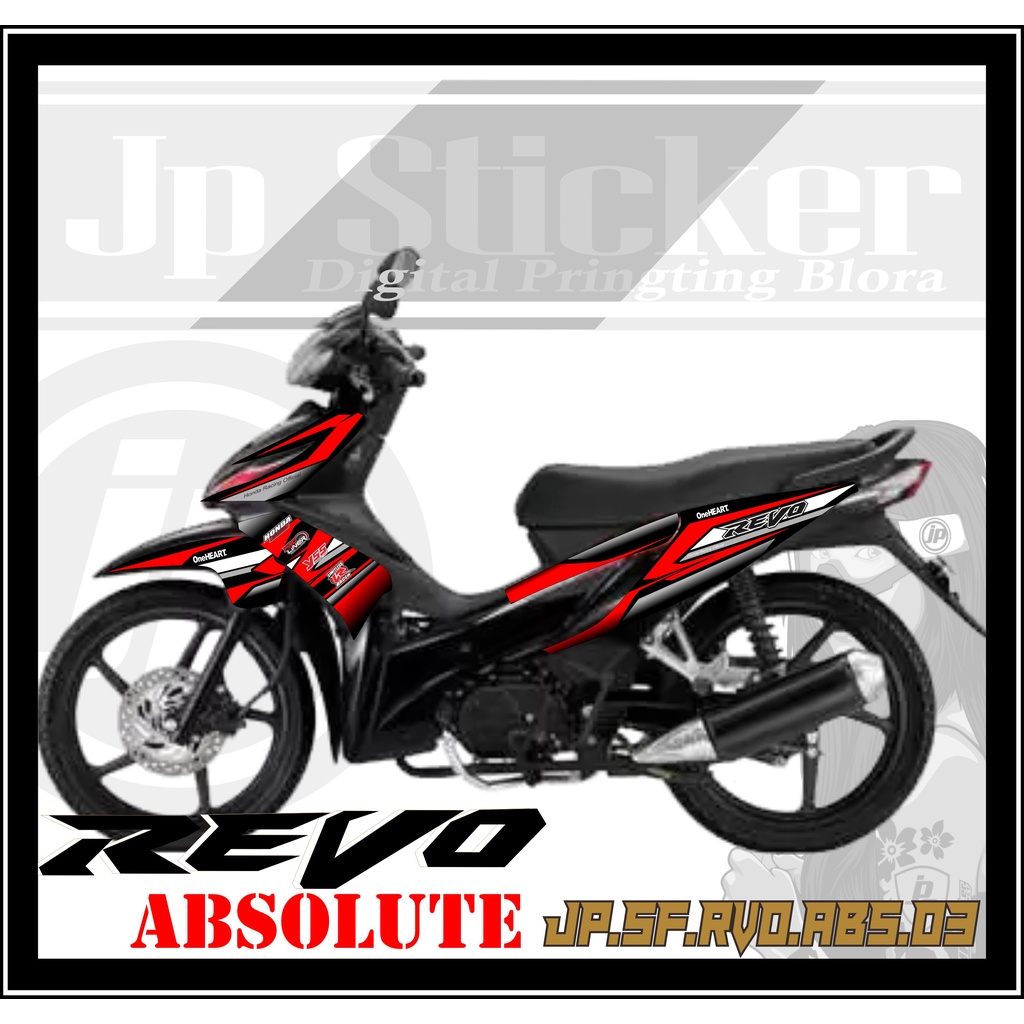 Revo Absolute Sticker Striping List Variation Revo Absolute JP 03 RACING