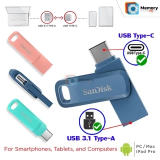 (ส่งด่วน/ขายส่ง) SANDISK Ultra Dual DriveGo 512GB/256GB (400MB) flashdrive TypeC USB 3.2 แฟลชไดร์ฟ โทรศัพท์ แท็บเล็ต